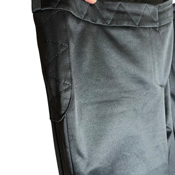 ICB New York Black Pants Moto Women’s Sz 8 Made In Japan Punk Whimsigoth Modern - Picture 6 of 11